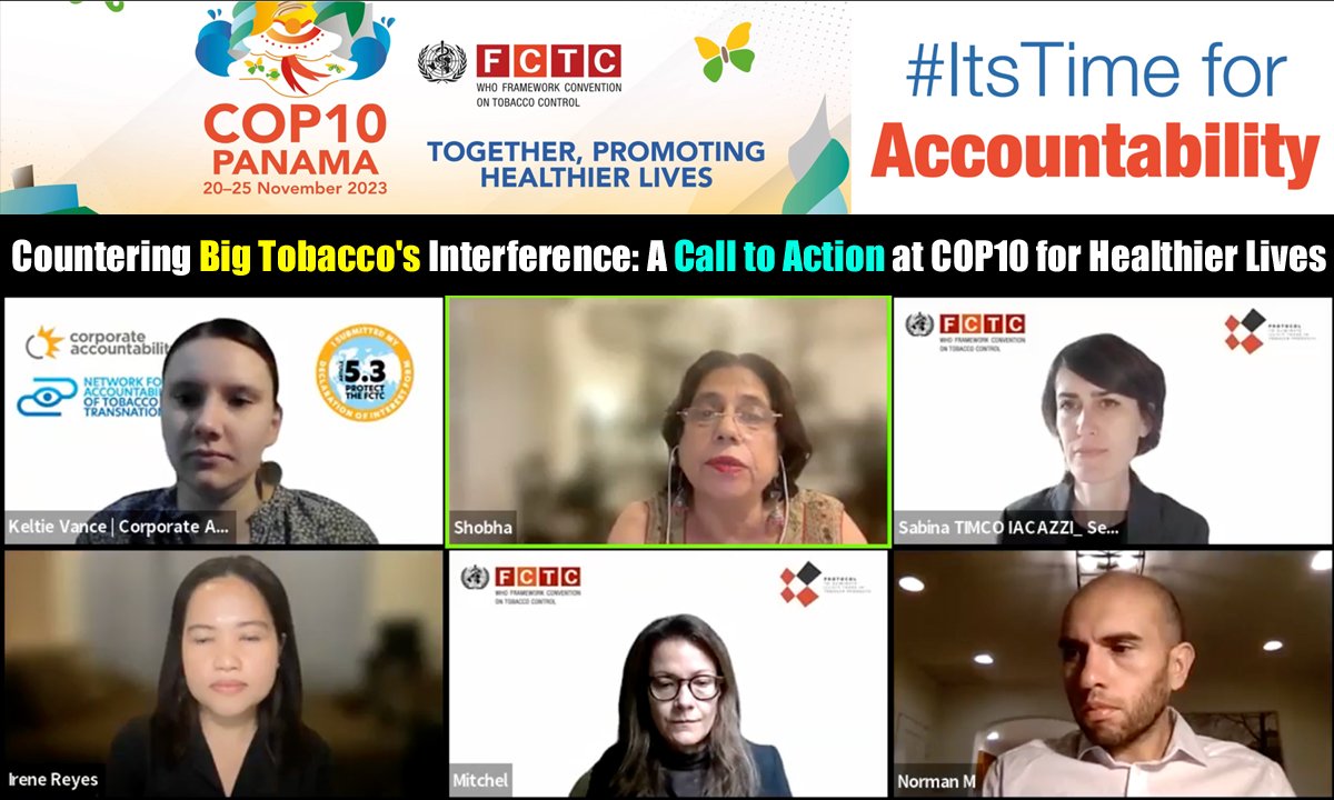 Will governments firewall public health from Big Tobacco at the upcoming FCTC Treaty meet