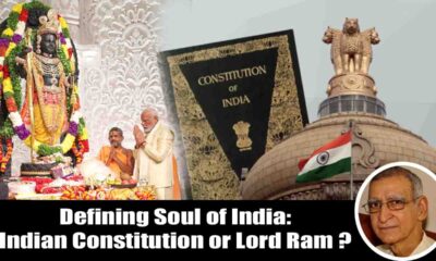 Defining Soul of India Indian Constitution or Lord Ram