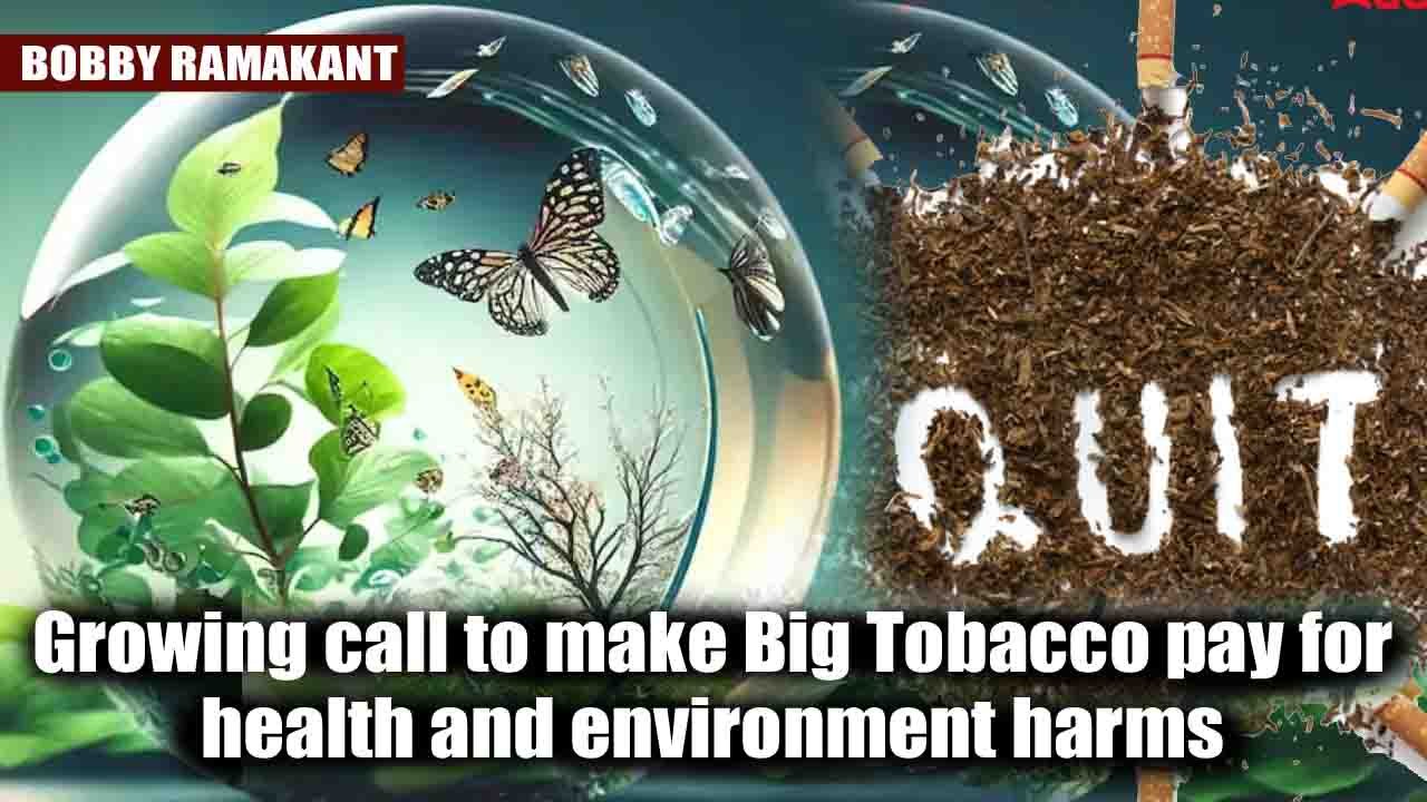 Growing call to make Big Tobacco pay for health and environment harms