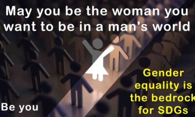 May you be the woman you want to be in a man's world