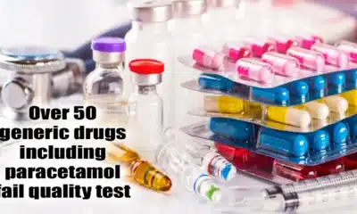 Over 50 generic drugs including paracetamol fail quality test CDSCO issues drug alert for August 2024