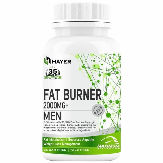 Fat Burner For Men Supplement, Green Tea, L-Carnitine, Green Coffee, Garcinia Cambogia To, Metabolism Booster, Belly Burners Weight Loss Supplements