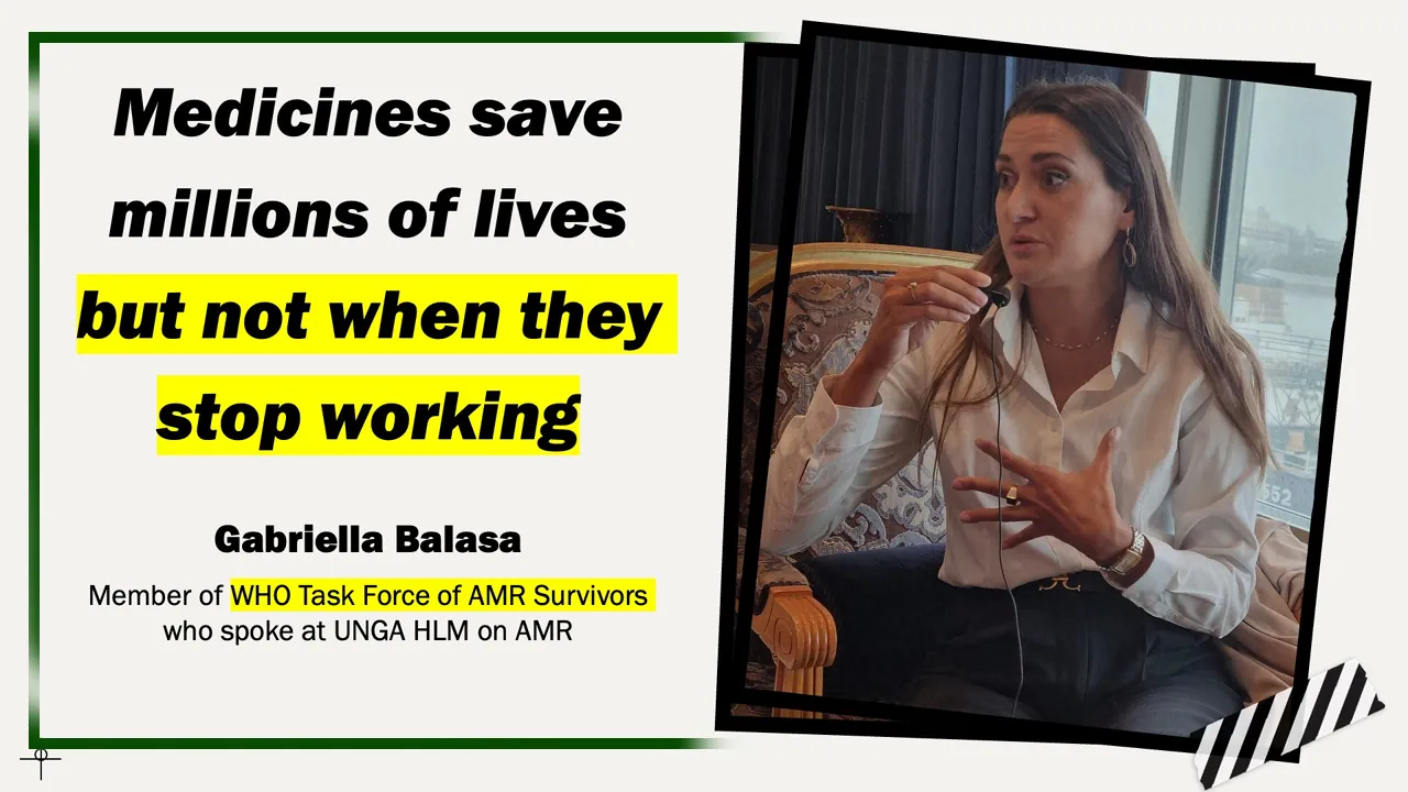 Gabriella Balasa's Fight Against Antimicrobial Resistance and Cystic Fibrosis: A Story of Resilience and Advocacy