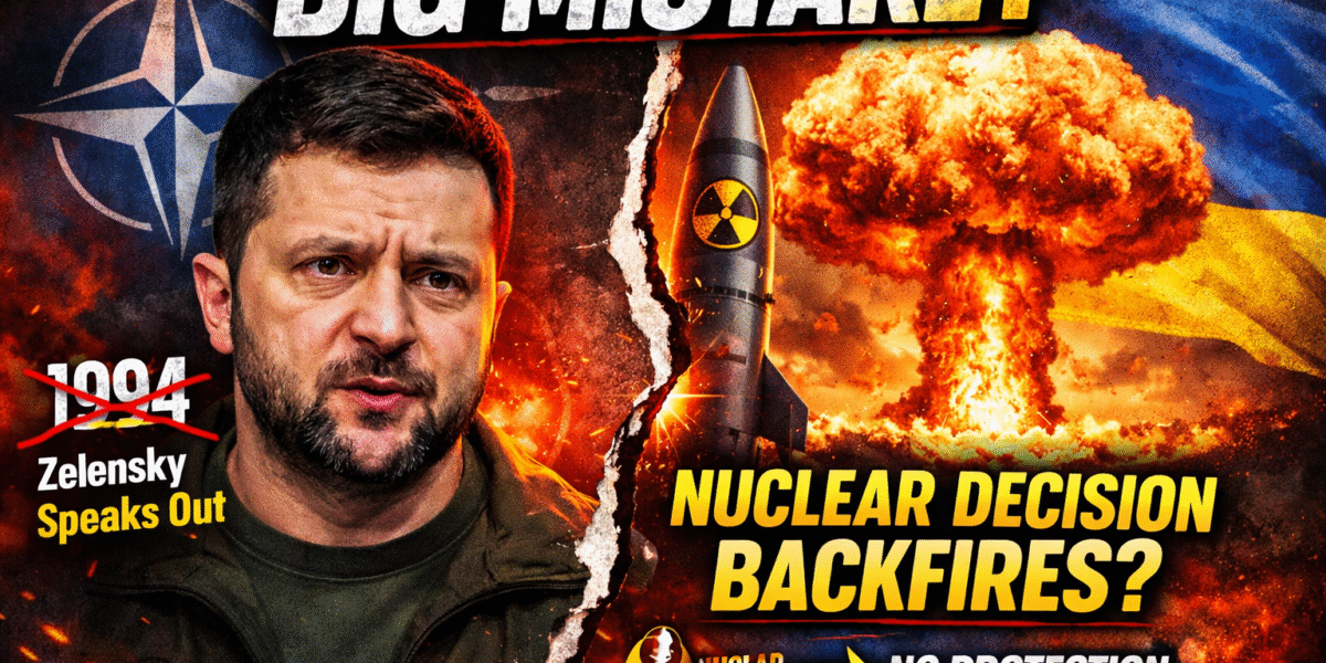 Zelensky Giving Up Nuclear Weapons Was a Strategic Mistake.