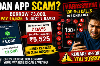 Shocking Loan App Scam ₹3,000 Loan Turns Into ₹5,525 Repayment in Just 7 Days